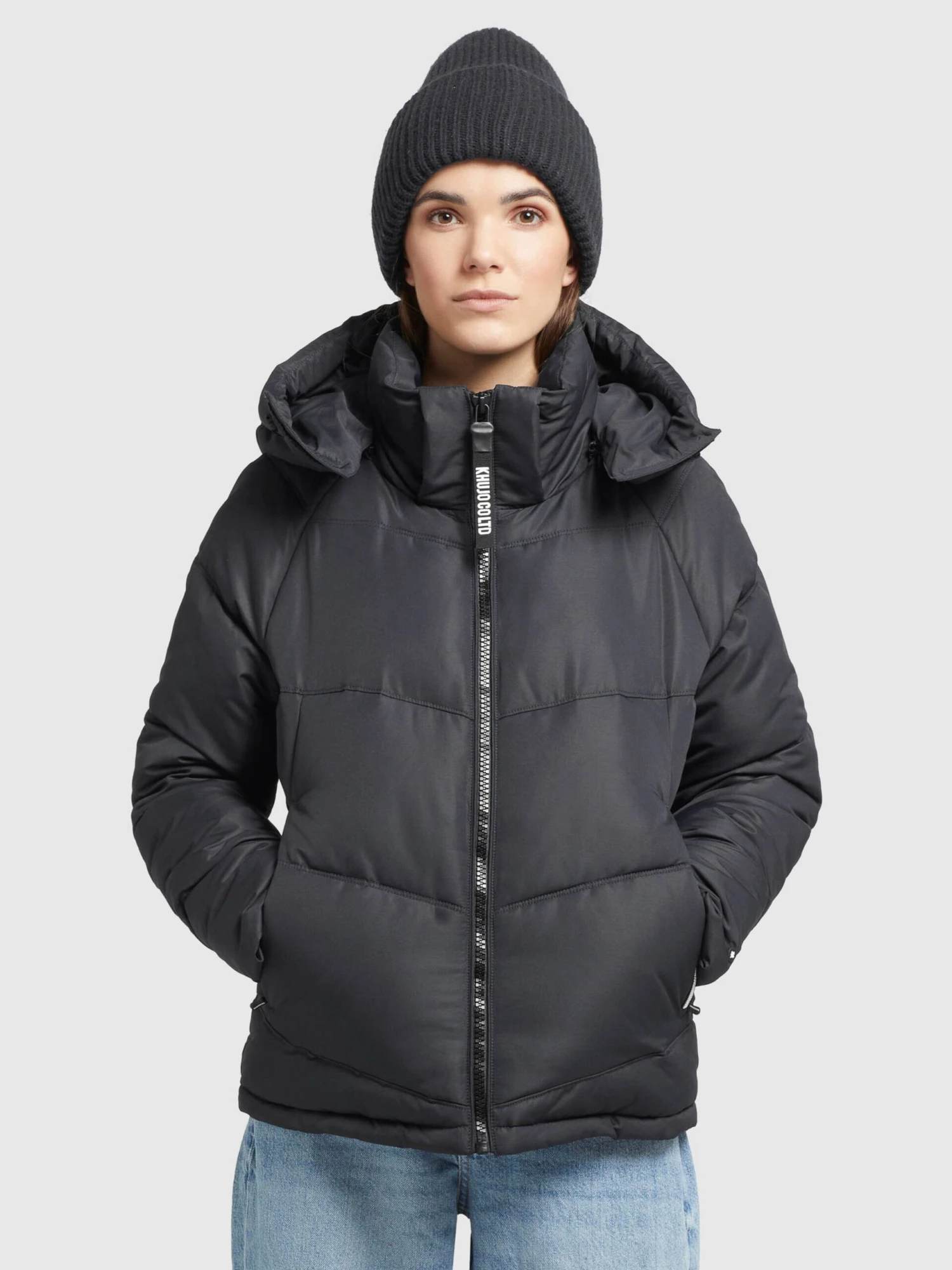 Khujo Vestes Dhiver Veste D’hiver Monty 2 Femme Bleu Nuit 2 Khujo Vestes Dhiver Veste D’hiver Monty 2 Femme Bleu Nuit - Image 2