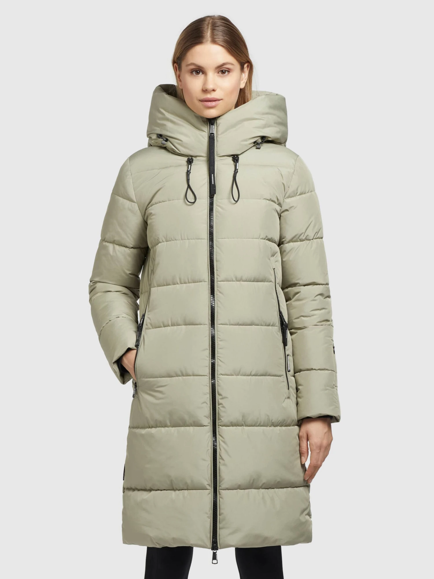 Khujo Manteaux Dhiver Manteau D’hiver Jilias 3 Femme Olive 3 Khujo Manteaux Dhiver Manteau D’hiver Jilias 3 Femme Olive - Image 3