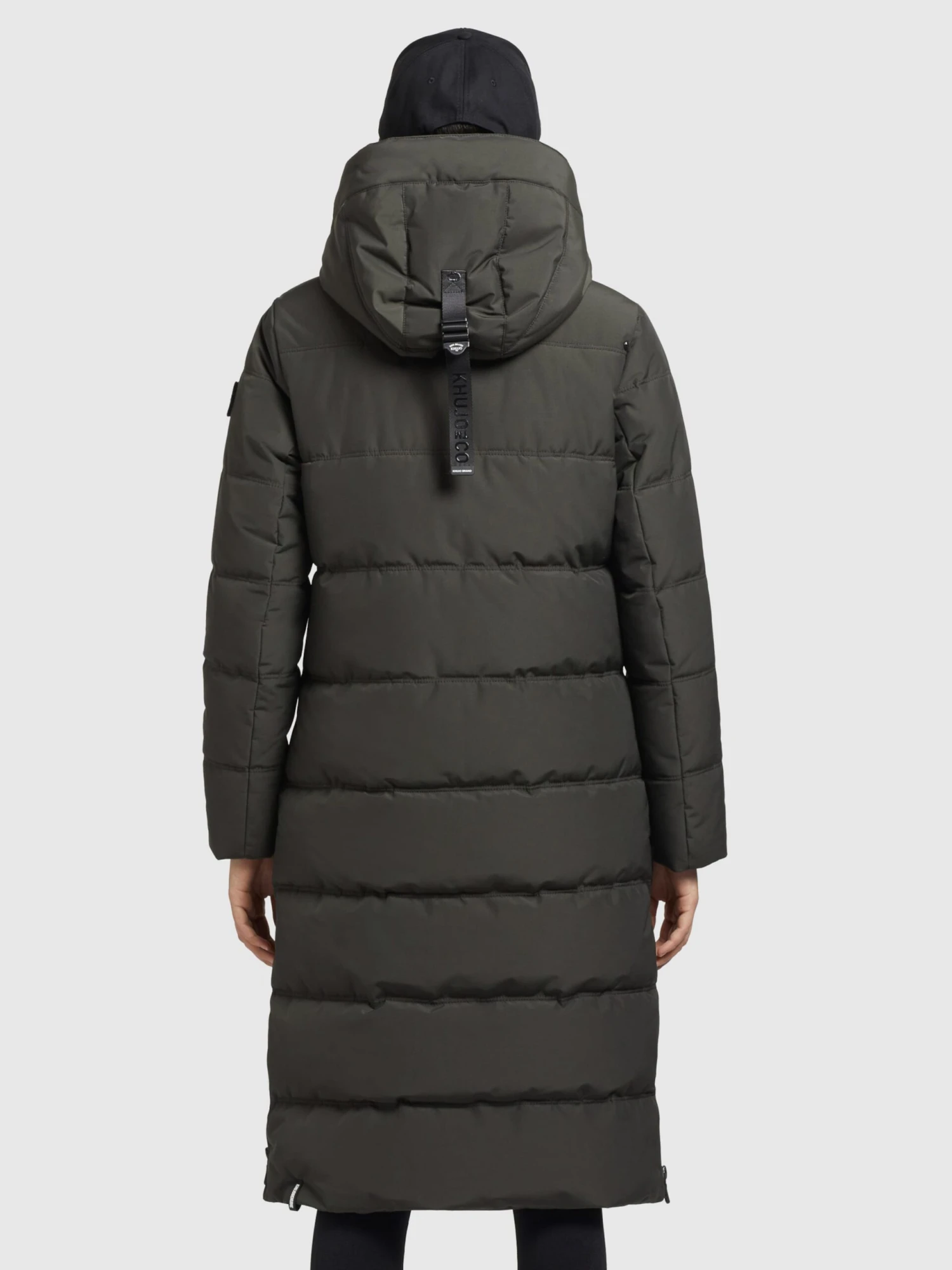 Khujo Manteaux Dhiver Manteau D’hiver Kleo Femme Vert Foncé 4 Khujo Manteaux Dhiver Manteau D’hiver Kleo Femme Vert Foncé - Image 4