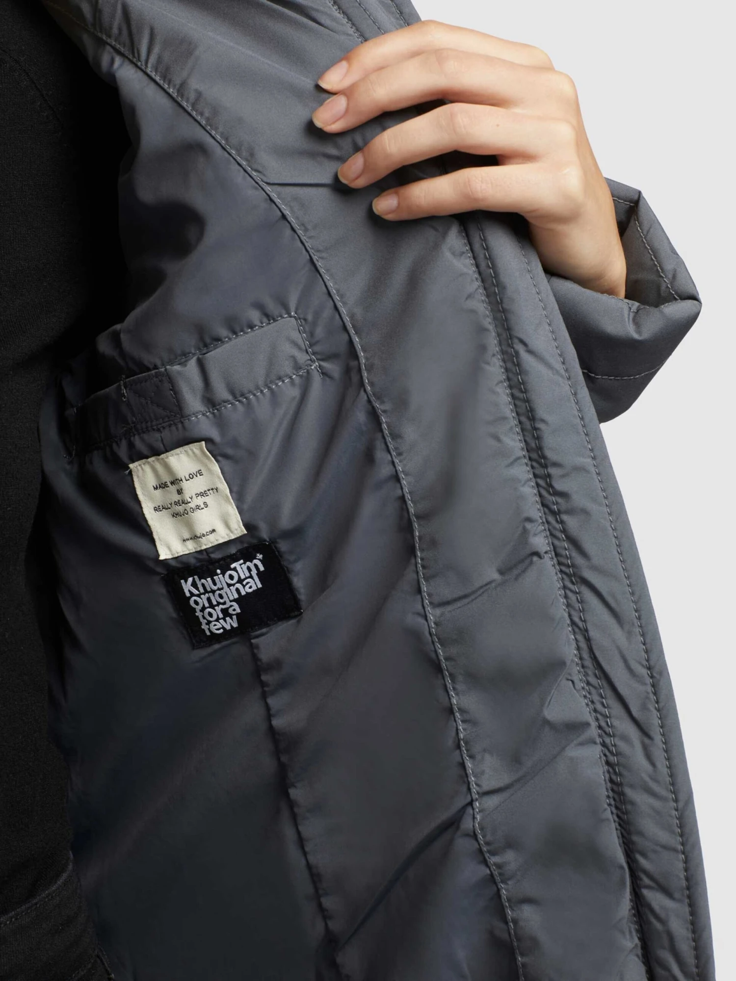 Khujo Vestes Dhiver Veste D’hiver Tweety Femme Gris 8 Khujo Vestes Dhiver Veste D’hiver Tweety Femme Gris - Image 8