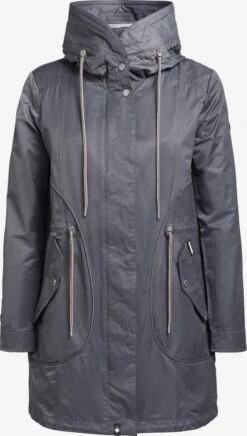 Khujo Parkas Parka Mi-saison ONDA2 Femme Bleu-gris