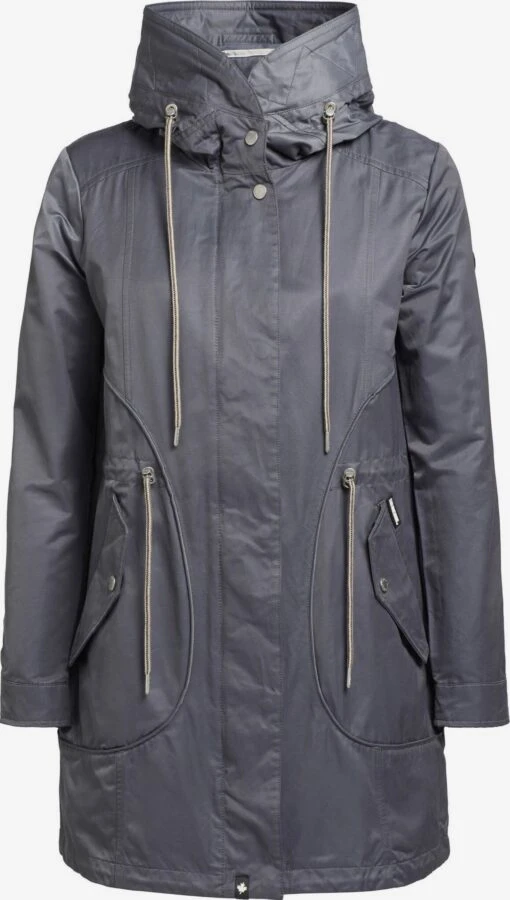 Khujo Parkas Parka Mi-saison ONDA2 Femme Bleu-gris