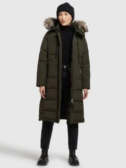 Khujo Manteaux Dhiver Manteau D’hiver LOLL Femme Kaki 10 Khujo Manteaux Dhiver Manteau D’hiver LOLL Femme Kaki -Khujo Boutique ab031ad11a79c747d1c1e587d891612b