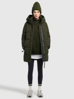 Khujo Manteaux Courts Manteau D’hiver Wente Femme Kaki 13 Khujo Manteaux Courts Manteau D’hiver Wente Femme Kaki -Khujo Boutique ab2432ec2064e878aa7a76510bf306ac