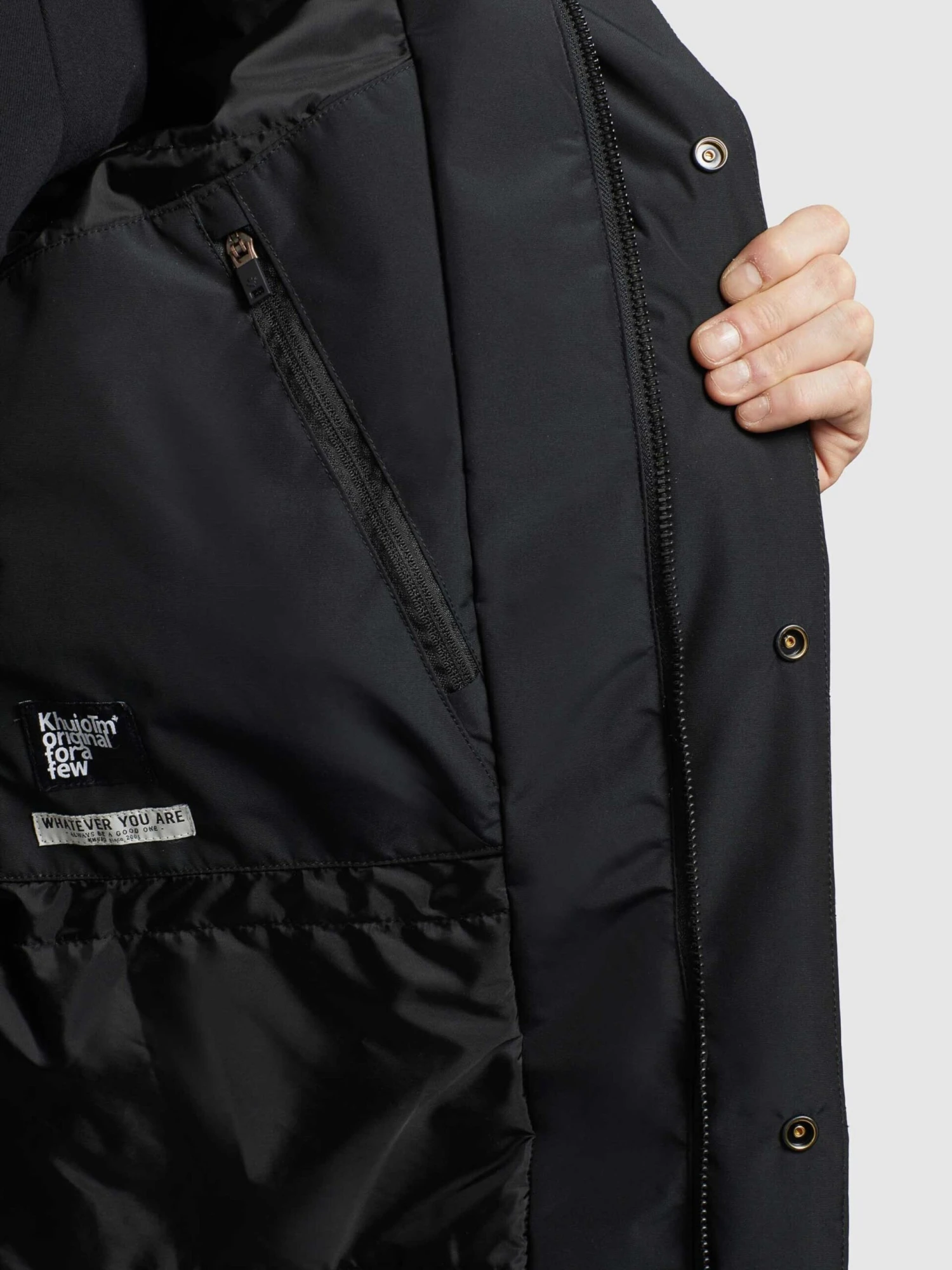 Khujo Vestes Dhiver Veste D’hiver Vivas Homme Noir 8 Khujo Vestes Dhiver Veste D’hiver Vivas Homme Noir - Image 8