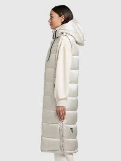 Khujo Vestes Sans Manches Gilet Tourin Femme Blanc Perle 12 Khujo Vestes Sans Manches Gilet Tourin Femme Blanc Perle -Khujo Boutique aba1f256bf0d1995b6f6d38b4474aeab