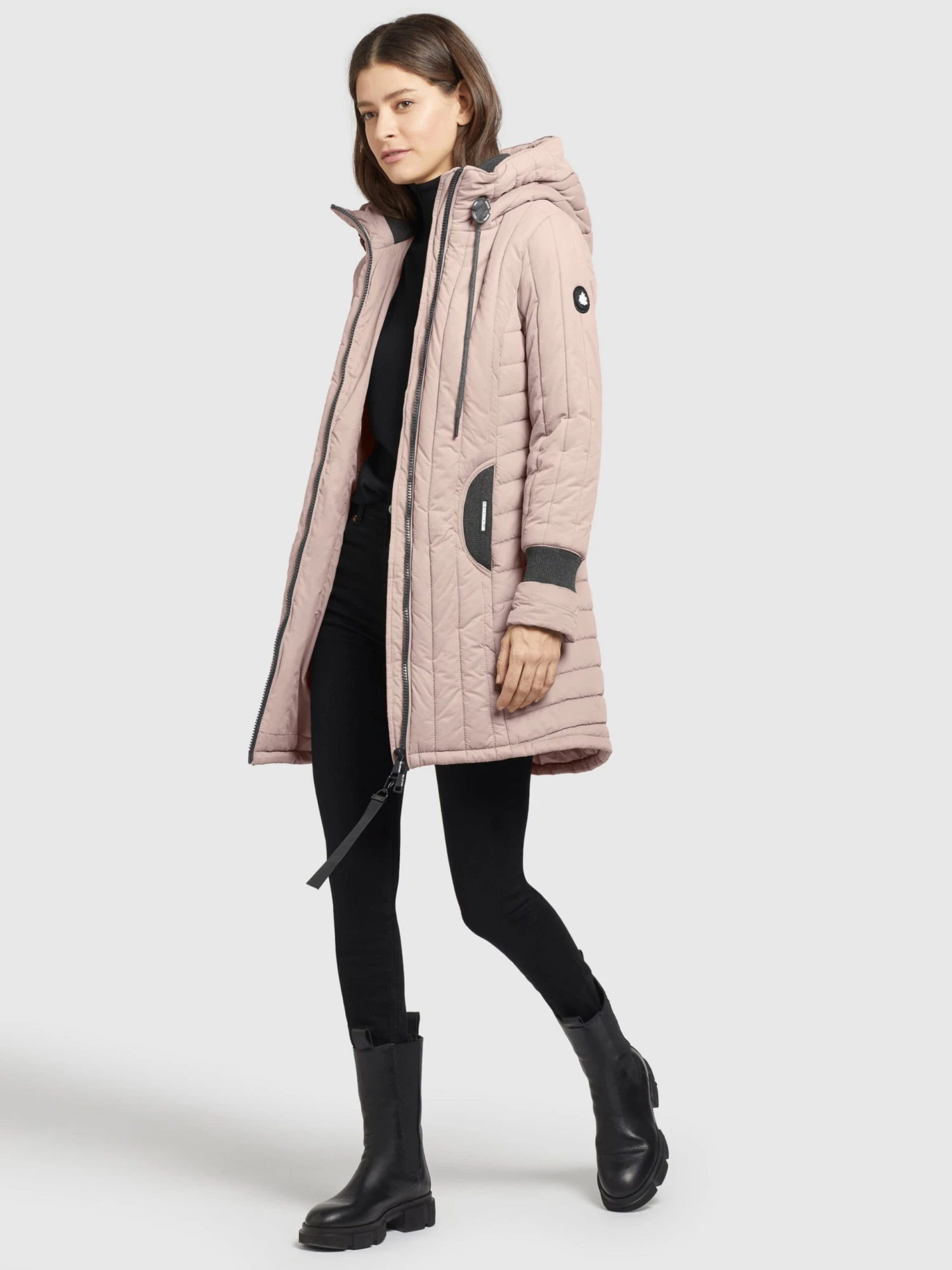 Khujo Manteaux De Mi-saison Manteau Mi-saison Jerry Femme Rose Ancienne 6 Khujo Manteaux De Mi-saison Manteau Mi-saison Jerry Femme Rose Ancienne - Image 6