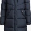 Khujo Manteaux Dhiver Manteau D’hiver Shimanta 2 Femme Bleu Foncé