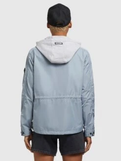 Khujo Vestes De Mi-saison Veste Mi-saison FLAMES Femme Bleu Clair -Khujo Boutique ad127c1298b439d03f4fee518eb51c90