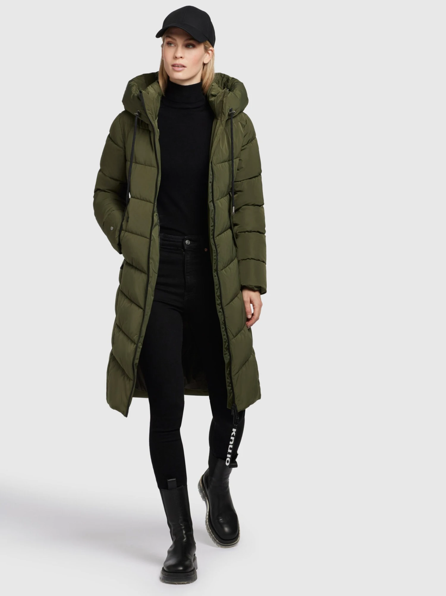 Khujo Manteaux De Mi-saison Manteau Mi-saison Klayd Femme Olive 6 Khujo Manteaux De Mi-saison Manteau Mi-saison Klayd Femme Olive - Image 6