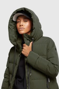 Khujo Manteaux Dhiver Manteau D’hiver Gamber Femme Vert Foncé 14 Khujo Manteaux Dhiver Manteau D’hiver Gamber Femme Vert Foncé -Khujo Boutique addf357708a67a5c5ab0ca1c91bc7c8c