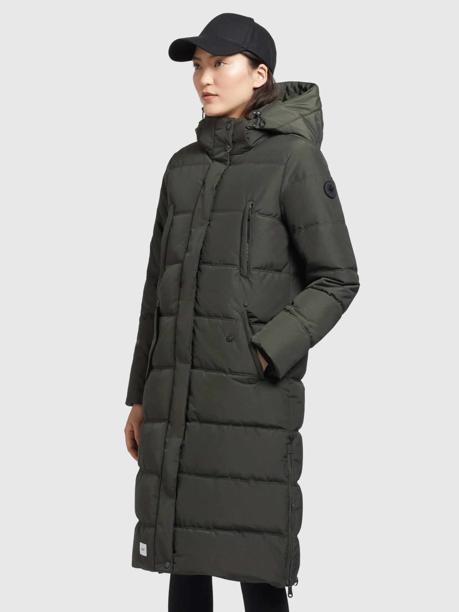 Khujo Manteaux Dhiver Manteau D’hiver Kleo Femme Vert Foncé 5 Khujo Manteaux Dhiver Manteau D’hiver Kleo Femme Vert Foncé - Image 5