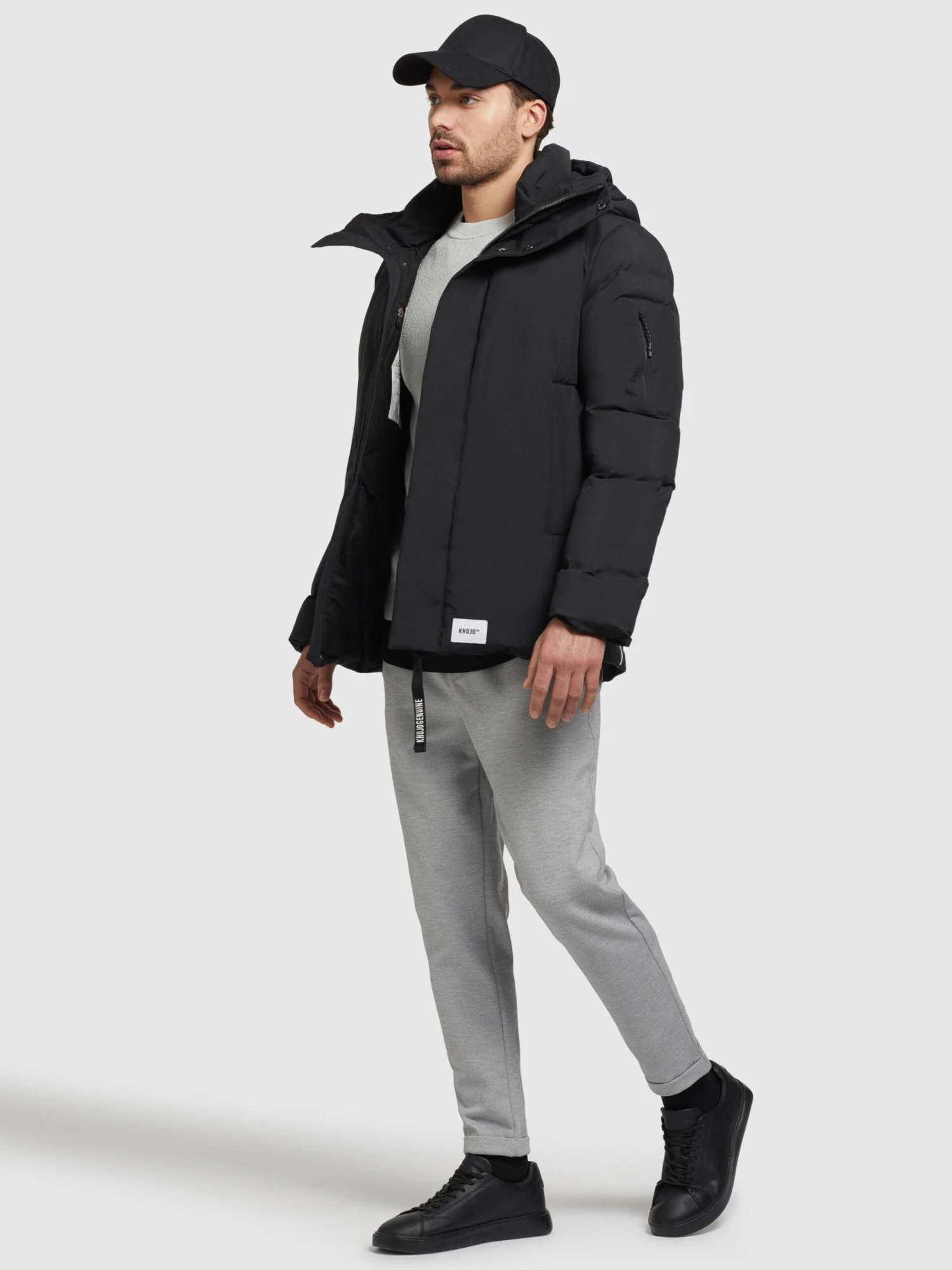 Khujo Vestes Dhiver Veste D’hiver Cann Homme Noir 6 Khujo Vestes Dhiver Veste D’hiver Cann Homme Noir - Image 6