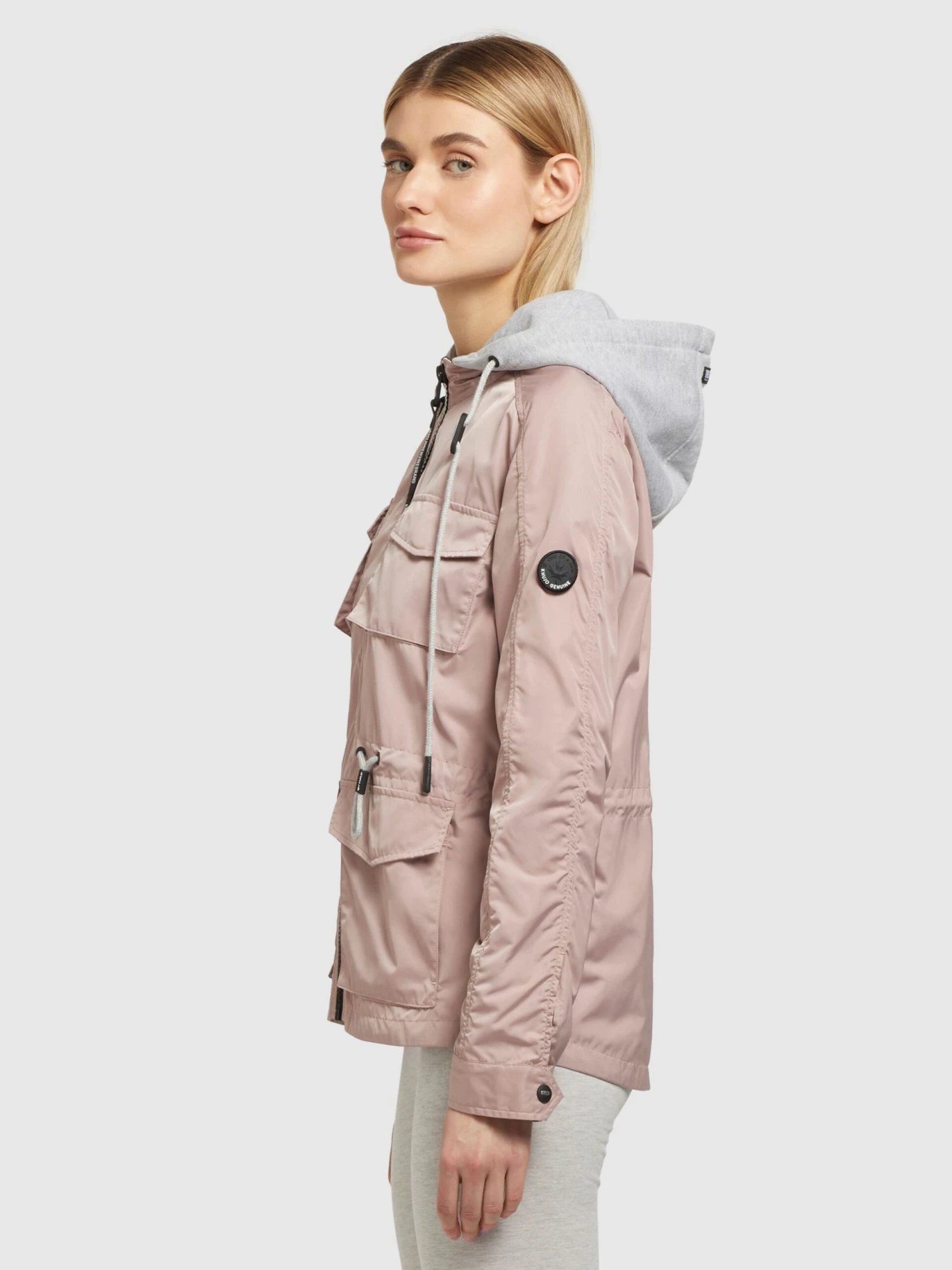 Khujo Vestes De Mi-saison Veste Mi-saison FLAMES Femme Rose 4 Khujo Vestes De Mi-saison Veste Mi-saison FLAMES Femme Rose - Image 4