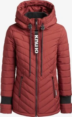 Khujo Vestes Dhiver Veste D’hiver Patt Femme Rouge Rouille