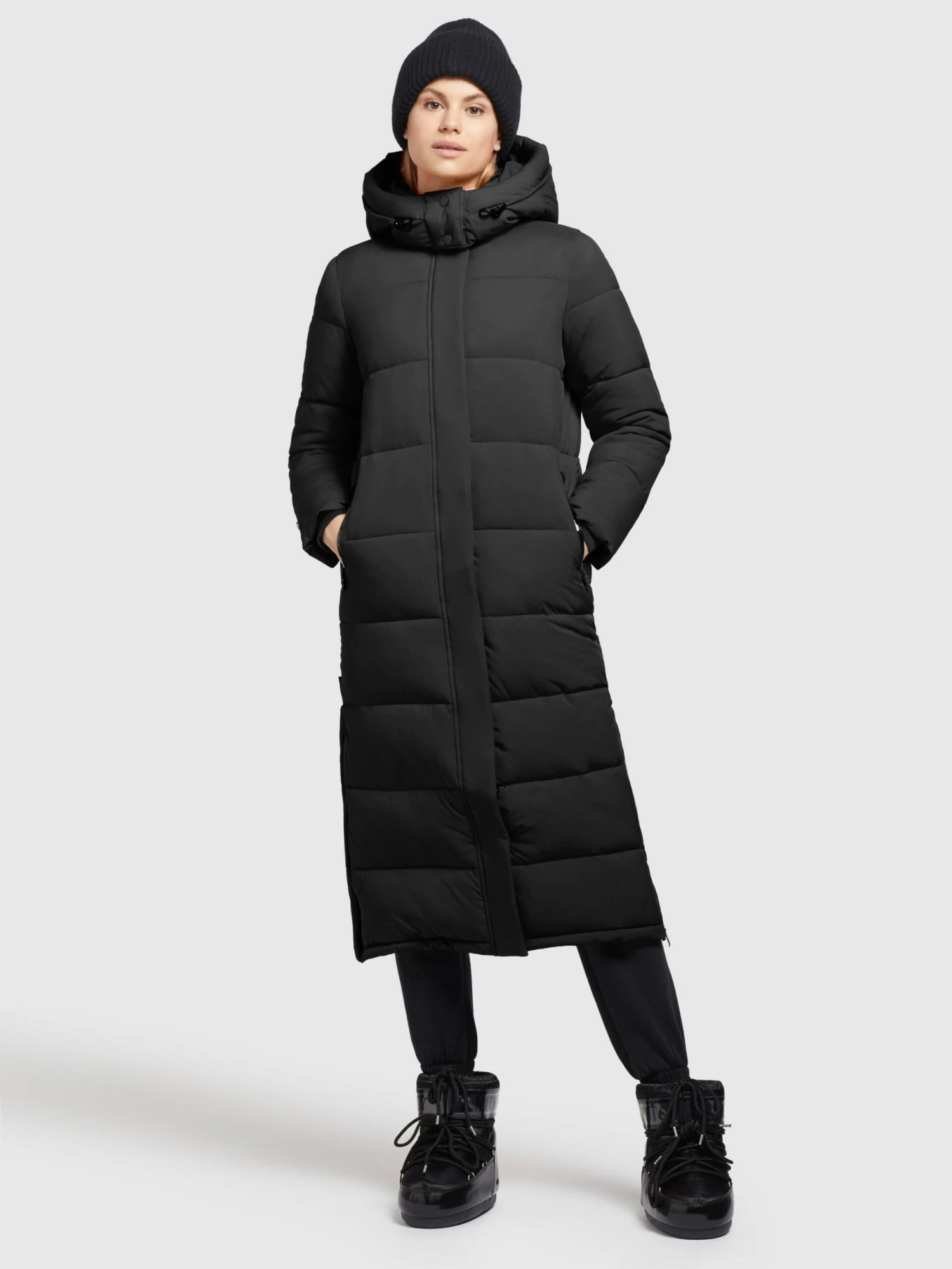 Khujo Manteaux Dhiver Manteau D’hiver EMORIA MATT Femme Noir 3 Khujo Manteaux Dhiver Manteau D’hiver EMORIA MATT Femme Noir - Image 3