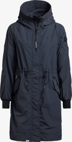 Khujo Manteaux De Mi-saison Manteau Mi-saison SILICA Femme Gris Foncé