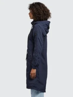 Khujo Manteaux De Mi-saison Manteau Mi-saison Voya3 Femme Bleu Foncé 12 Khujo Manteaux De Mi-saison Manteau Mi-saison Voya3 Femme Bleu Foncé -Khujo Boutique b0008053c9fe629c9910c907665325ee