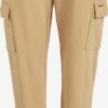 Khujo Pantalons De Survêtement Effilé Pantalon Cargo Staci Femme Beige
