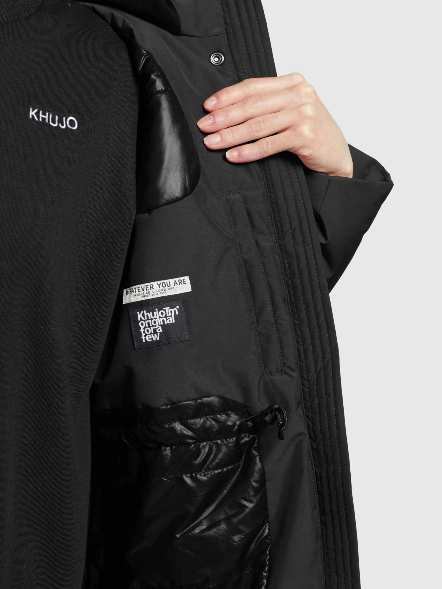 Khujo Manteaux Dhiver Manteau D’hiver Cliv Femme Noir 8 Khujo Manteaux Dhiver Manteau D’hiver Cliv Femme Noir - Image 8