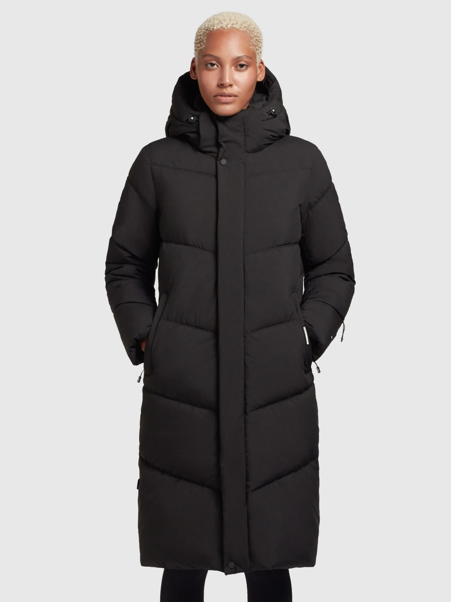 Khujo Manteaux Dhiver Manteau D’hiver Torino2 Femme Noir 2 Khujo Manteaux Dhiver Manteau D’hiver Torino2 Femme Noir - Image 2