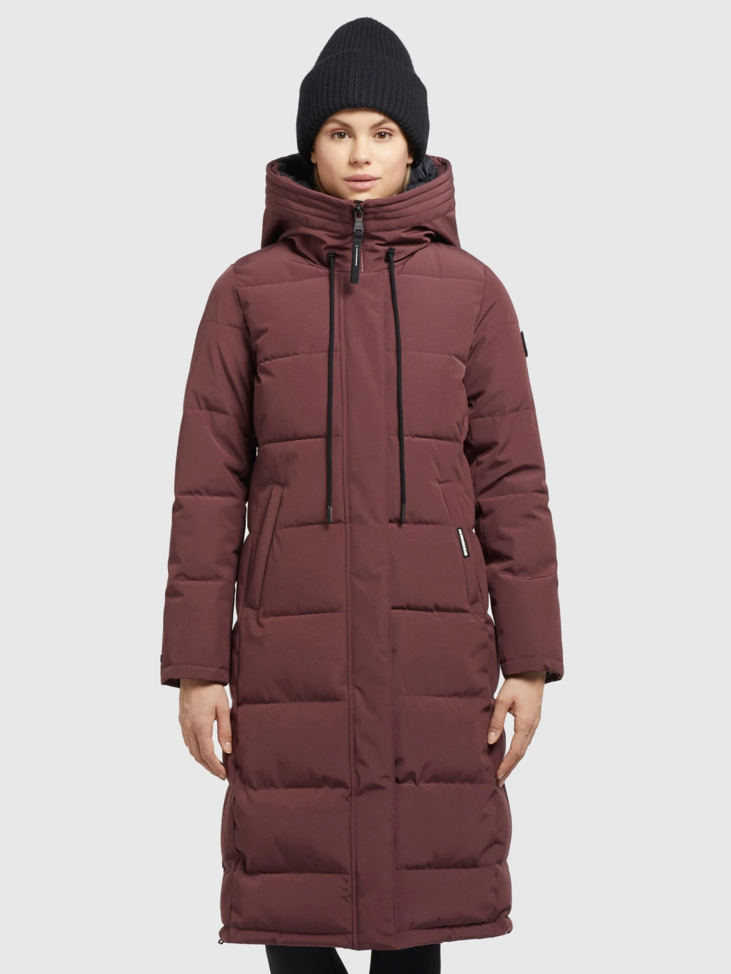 Khujo Manteaux Dhiver Manteau D’hiver Rugg Femme Rouge Carmin 2 Khujo Manteaux Dhiver Manteau D’hiver Rugg Femme Rouge Carmin - Image 2