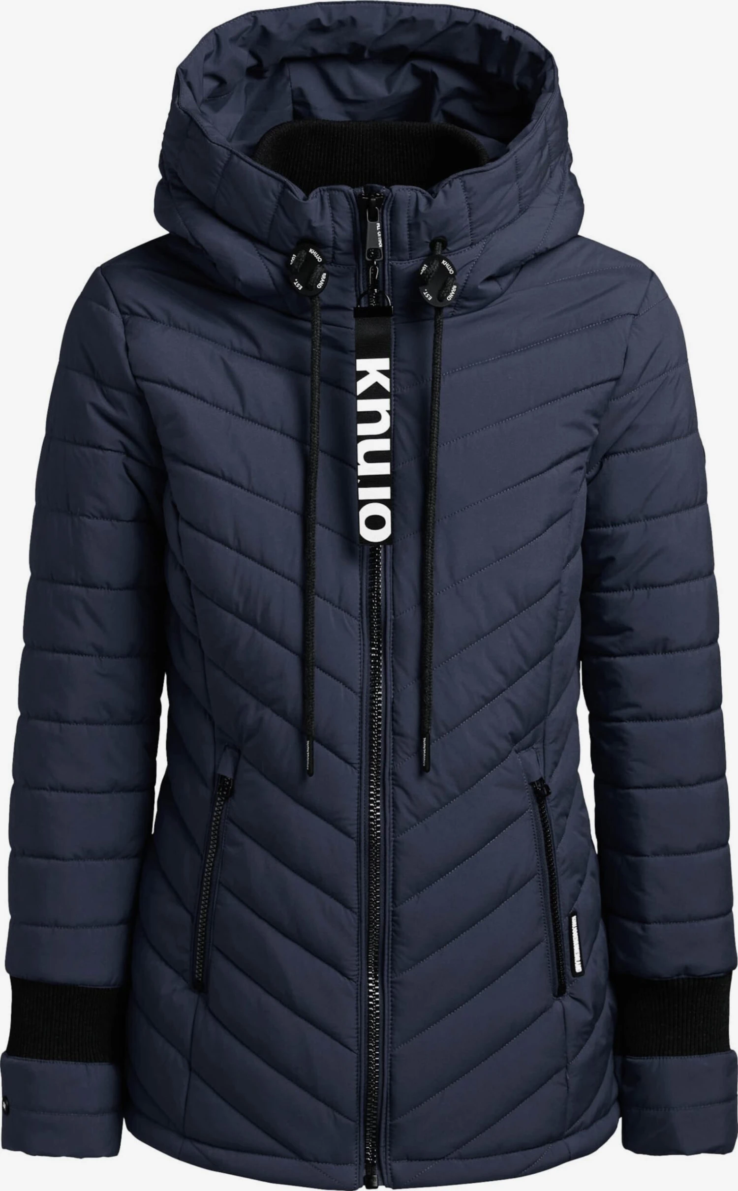 Khujo Vestes Dhiver Veste D’hiver Patt Femme Bleu Foncé 1 Khujo Vestes Dhiver Veste D’hiver Patt Femme Bleu Foncé