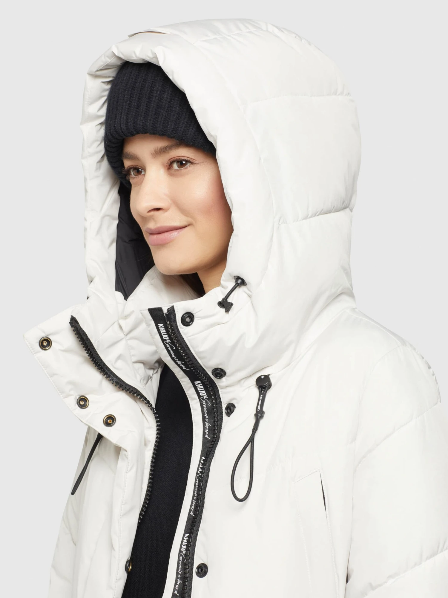 Khujo Manteaux Dhiver Manteau D’hiver Elvita Femme Blanc Cassé 7 Khujo Manteaux Dhiver Manteau D’hiver Elvita Femme Blanc Cassé - Image 7