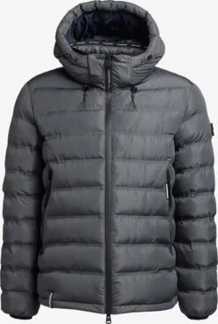 Khujo Vestes Dhiver Veste D’hiver Gamer Homme Anthracite