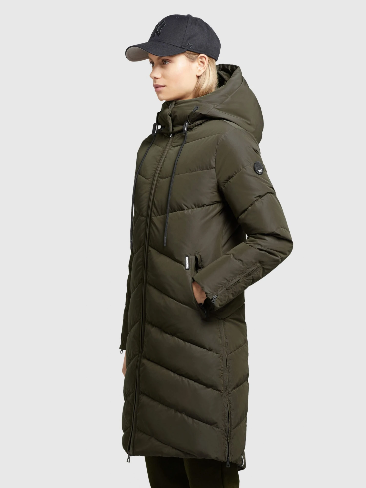 Khujo Manteaux Dhiver Manteau D’hiver Huba Femme Vert Foncé 5 Khujo Manteaux Dhiver Manteau D’hiver Huba Femme Vert Foncé - Image 5