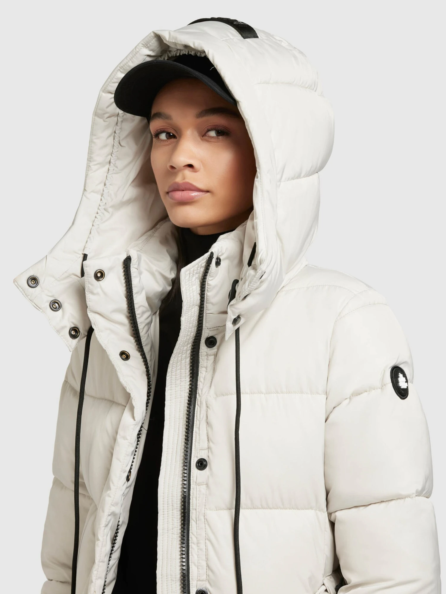Khujo Manteaux Dhiver Manteau D’hiver Femme Blanc Cassé 7 Khujo Manteaux Dhiver Manteau D’hiver Femme Blanc Cassé - Image 7