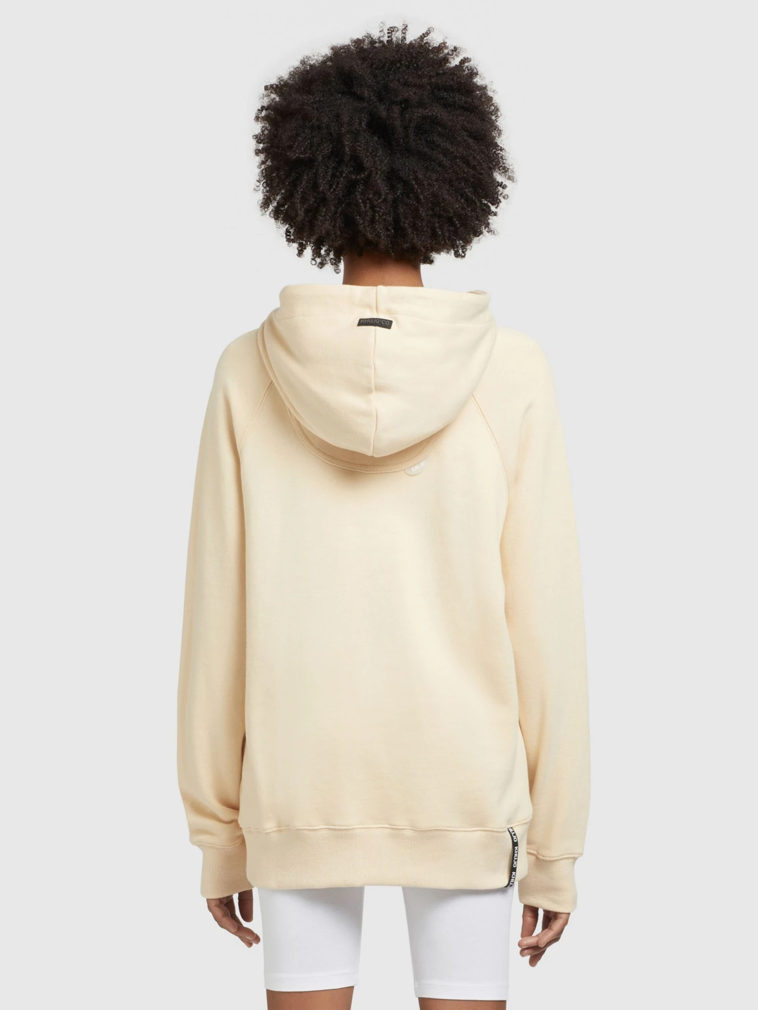 Khujo Sweats à Capuche Sweat-shirt Odette Femme Jaune Clair 4 Khujo Sweats à Capuche Sweat-shirt Odette Femme Jaune Clair - Image 4