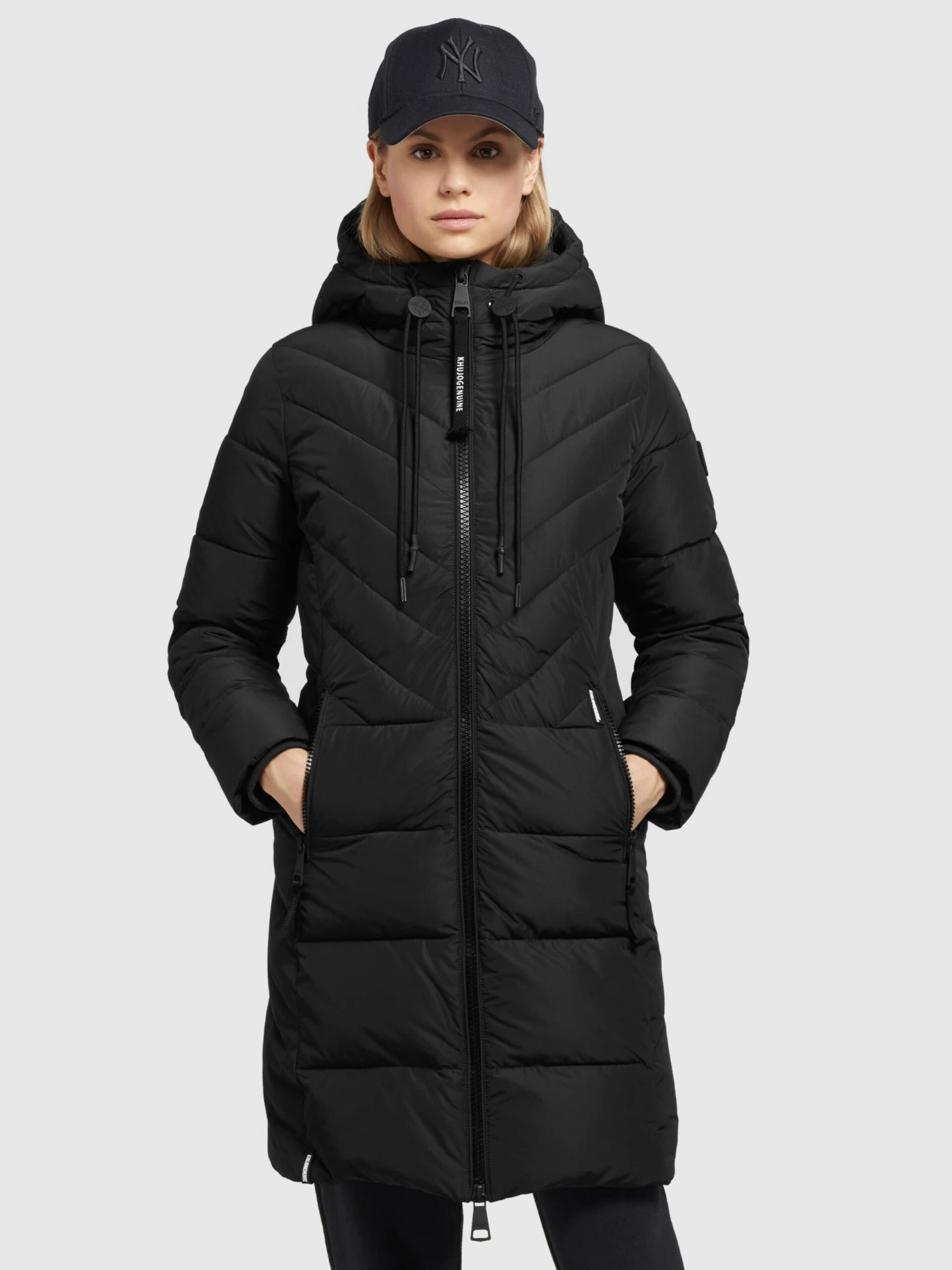 Khujo Manteaux De Mi-saison Manteau Mi-saison Mugg Femme Noir 2 Khujo Manteaux De Mi-saison Manteau Mi-saison Mugg Femme Noir - Image 2