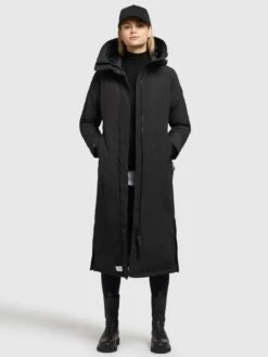 Khujo Manteaux Dhiver Manteau D’hiver ABELLA Femme Noir 10 Khujo Manteaux Dhiver Manteau D’hiver ABELLA Femme Noir -Khujo Boutique b302c6f2b9c6960db1f14cd4d669e6ec