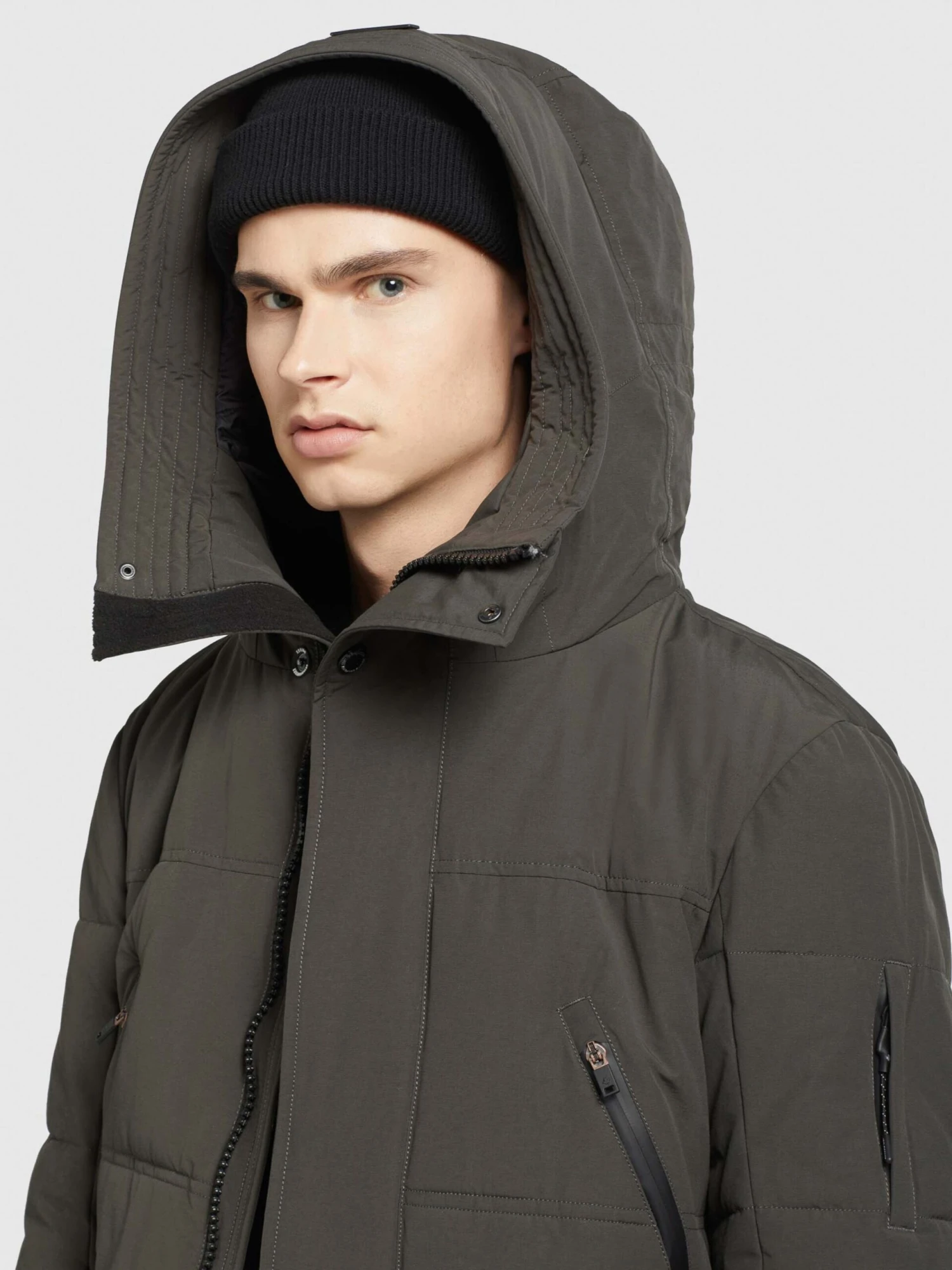 Khujo Vestes Dhiver Veste D’hiver Fank Homme Vert Foncé 7 Khujo Vestes Dhiver Veste D’hiver Fank Homme Vert Foncé - Image 7