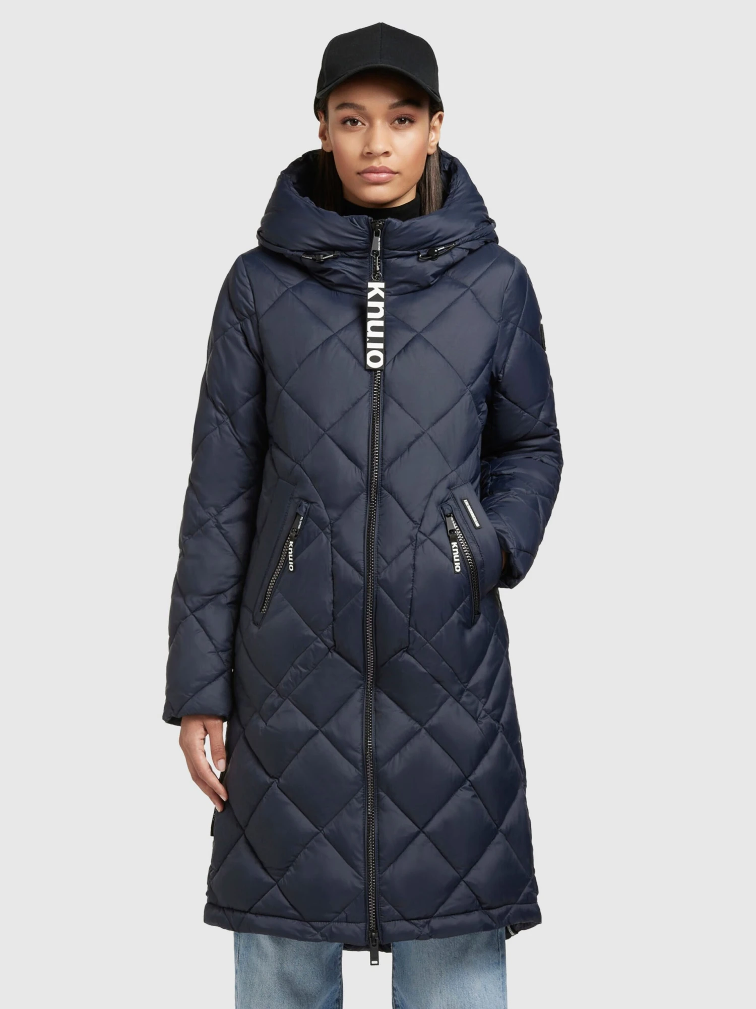 Khujo Manteaux De Mi-saison Manteau Mi-saison Zarita Femme Bleu Foncé 2 Khujo Manteaux De Mi-saison Manteau Mi-saison Zarita Femme Bleu Foncé - Image 2