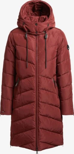 Khujo Manteaux Dhiver Manteau D’hiver Huba Femme Rouge Carmin