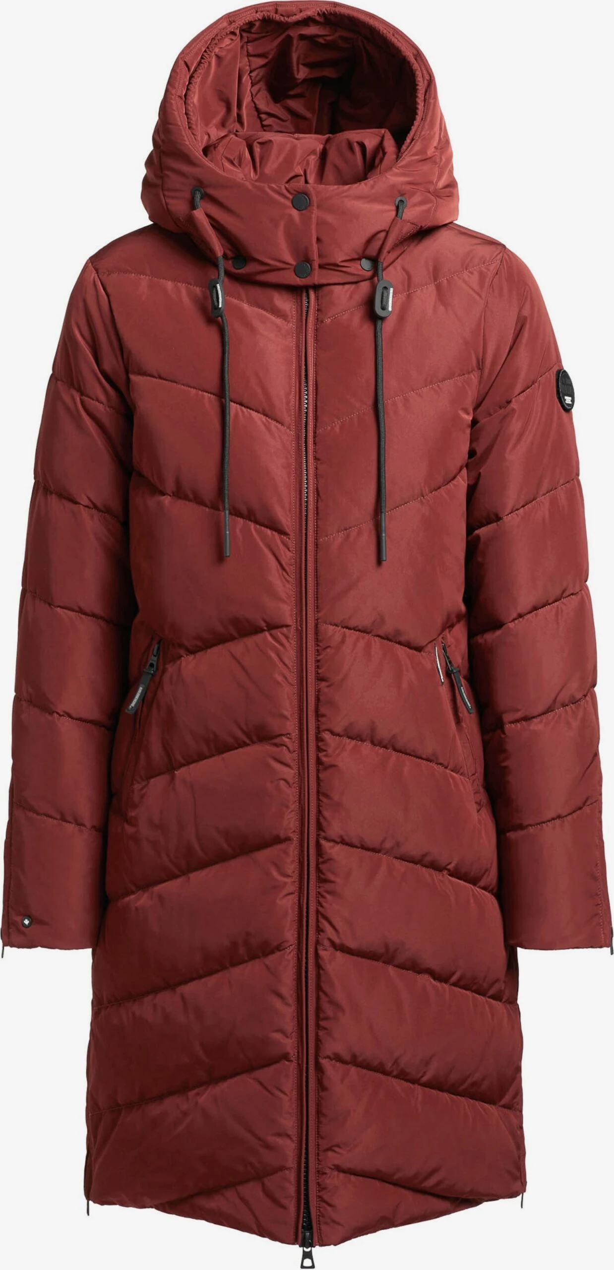 Khujo Manteaux Dhiver Manteau D’hiver Huba Femme Rouge Carmin 1 Khujo Manteaux Dhiver Manteau D’hiver Huba Femme Rouge Carmin