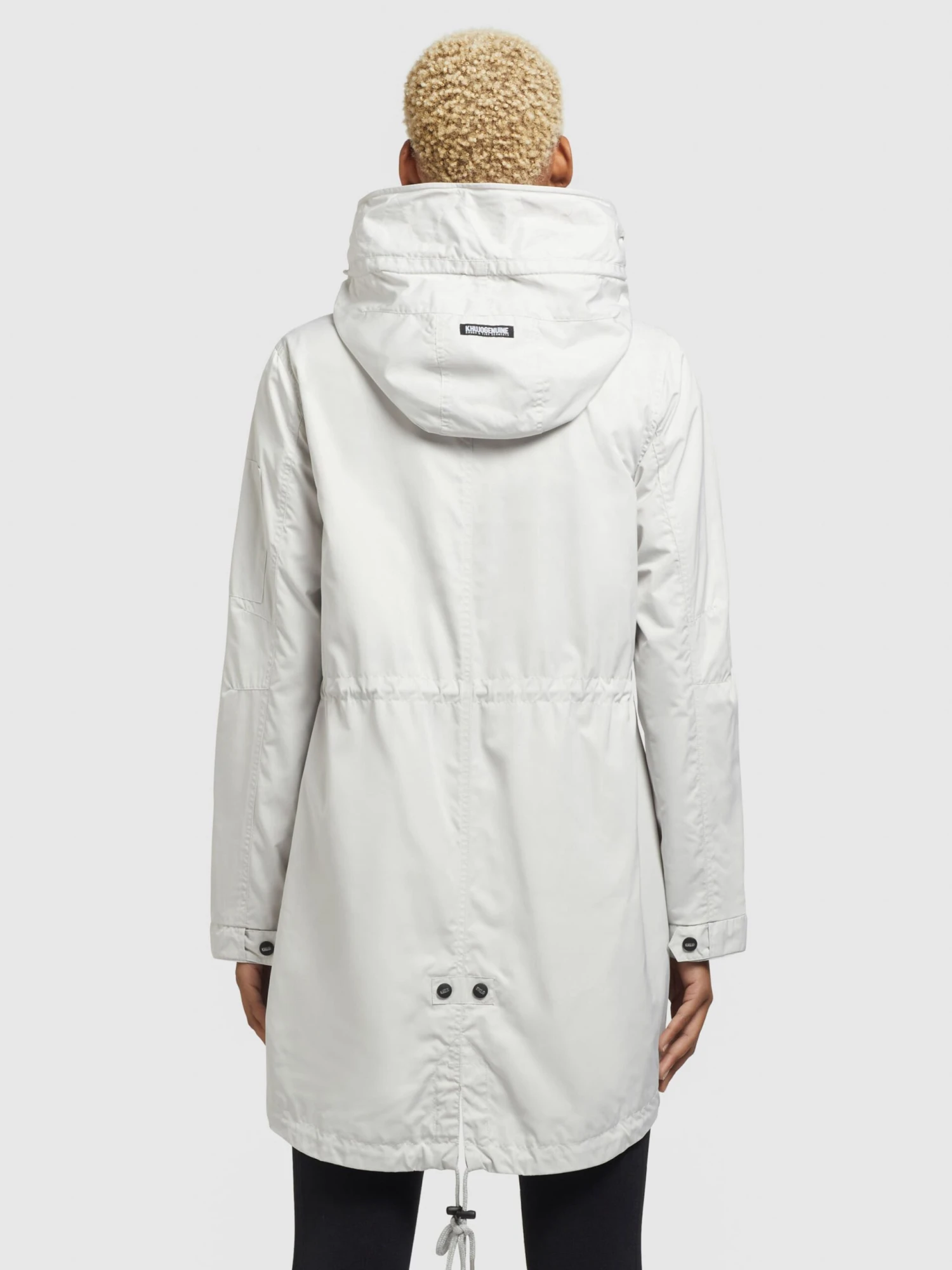 Khujo Parkas Parka Mi-saison Dayes Femme Blanc Cassé 3 Khujo Parkas Parka Mi-saison Dayes Femme Blanc Cassé - Image 3