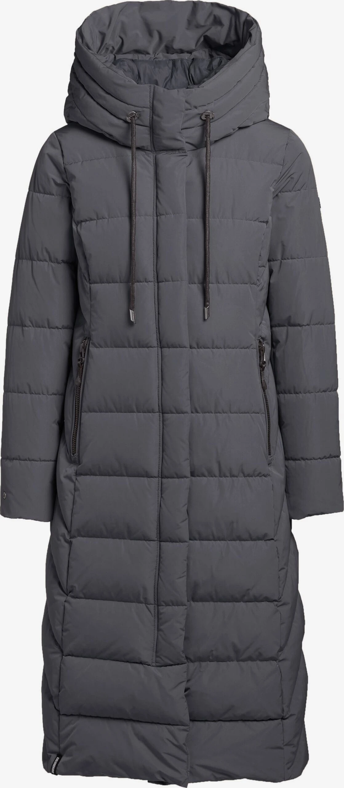Khujo Manteaux Dhiver Manteau D’hiver Gamber Femme Anthracite 1 Khujo Manteaux Dhiver Manteau D’hiver Gamber Femme Anthracite