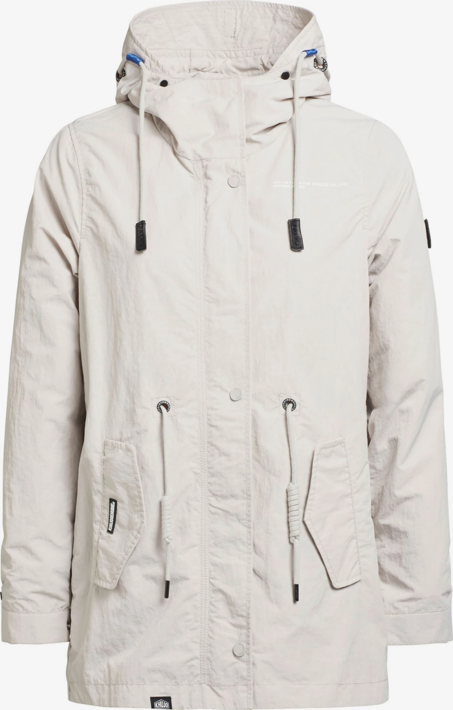 Khujo Vestes De Mi-saison Veste Mi-saison CAIMA Femme Gris Clair 1 Khujo Vestes De Mi-saison Veste Mi-saison CAIMA Femme Gris Clair