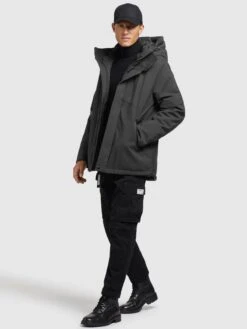 Khujo Vestes Dhiver Veste D’hiver Borrow Homme Gris Foncé 13 Khujo Vestes Dhiver Veste D’hiver Borrow Homme Gris Foncé -Khujo Boutique b560b49fb78136253ca03e170b2ac0a6