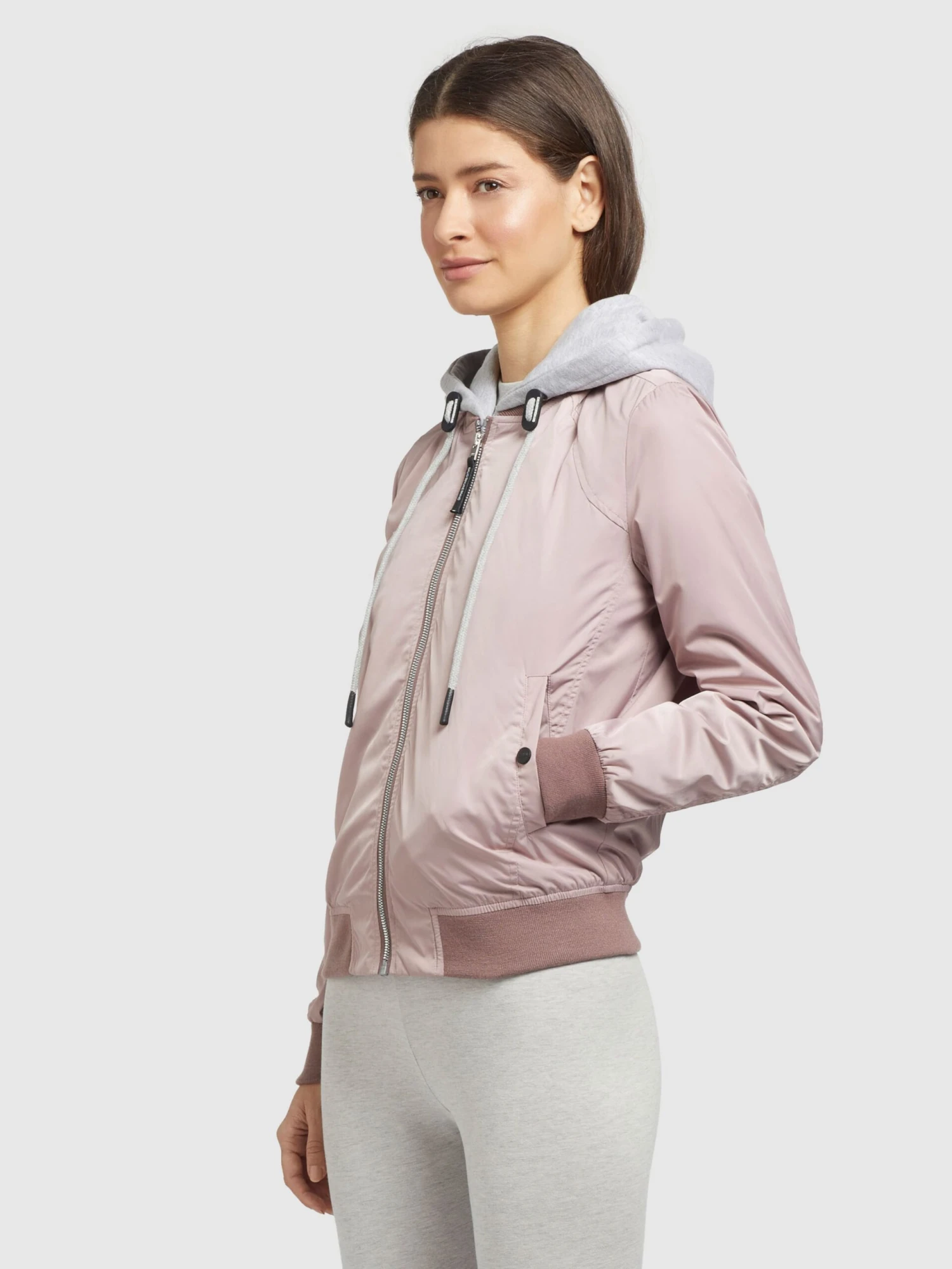 Khujo Vestes De Mi-saison Veste Mi-saison PERSEE Femme Rose 5 Khujo Vestes De Mi-saison Veste Mi-saison PERSEE Femme Rose - Image 5