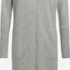 Khujo Gilets Cardigan Elina Femme Gris
