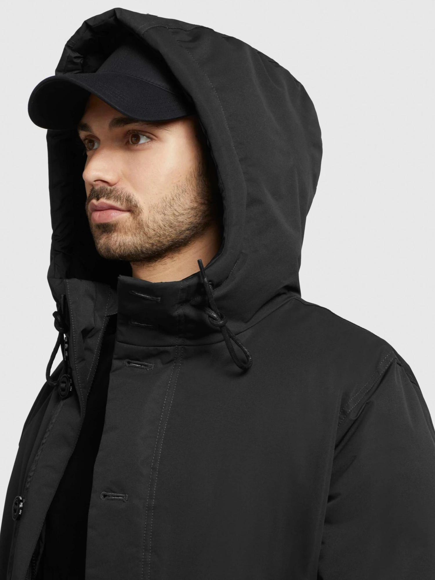 Khujo Parkas Parka D’hiver Terra Homme Noir 8 Khujo Parkas Parka D’hiver Terra Homme Noir - Image 8