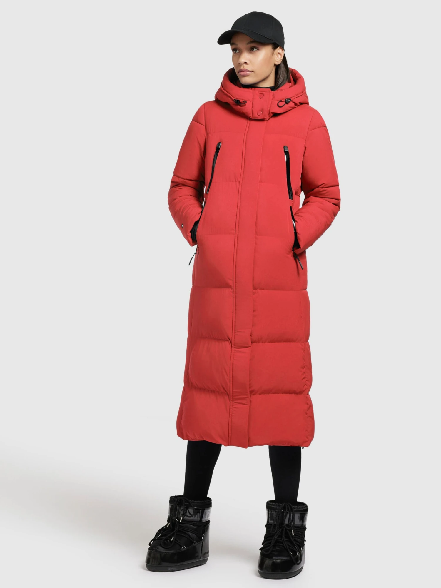 Khujo Manteaux De Mi-saison Manteau Mi-saison Melona Femme Rouge 6 Khujo Manteaux De Mi-saison Manteau Mi-saison Melona Femme Rouge - Image 6