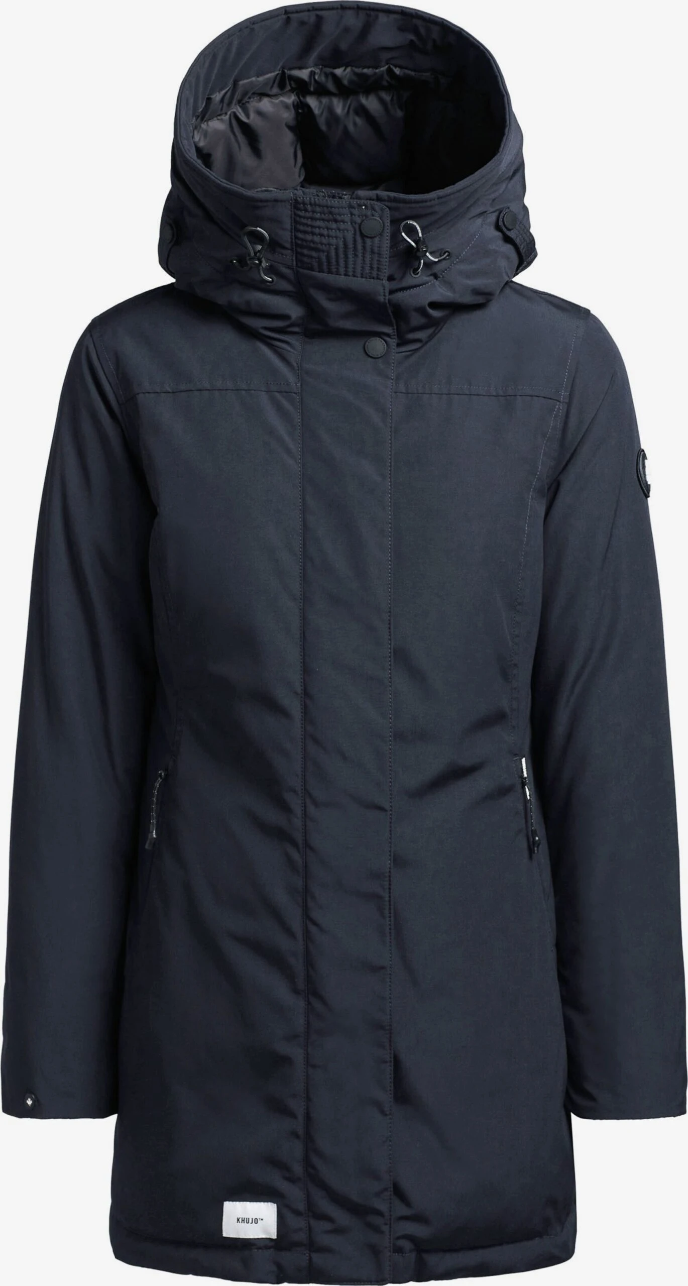 Khujo Vestes Dhiver Veste D’hiver Kanda 2 Femme Bleu Marine 1 Khujo Vestes Dhiver Veste D’hiver Kanda 2 Femme Bleu Marine