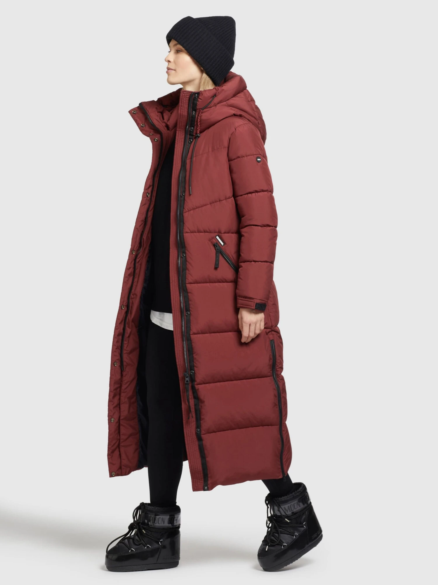 Khujo Manteaux Dhiver Manteau D’hiver Shimanta 2 Femme Rouge Rouille 6 Khujo Manteaux Dhiver Manteau D’hiver Shimanta 2 Femme Rouge Rouille - Image 6