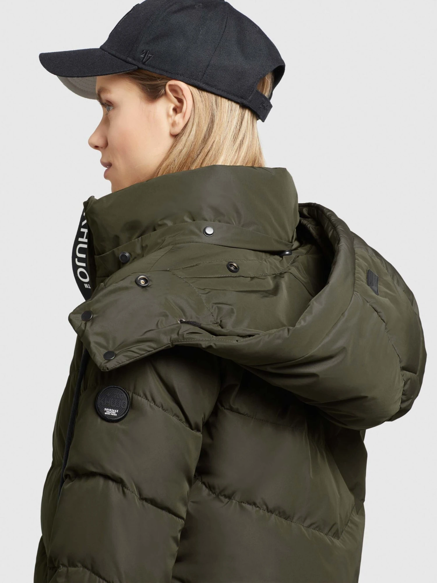 Khujo Manteaux Dhiver Manteau D’hiver Huba Femme Vert Foncé 8 Khujo Manteaux Dhiver Manteau D’hiver Huba Femme Vert Foncé - Image 8