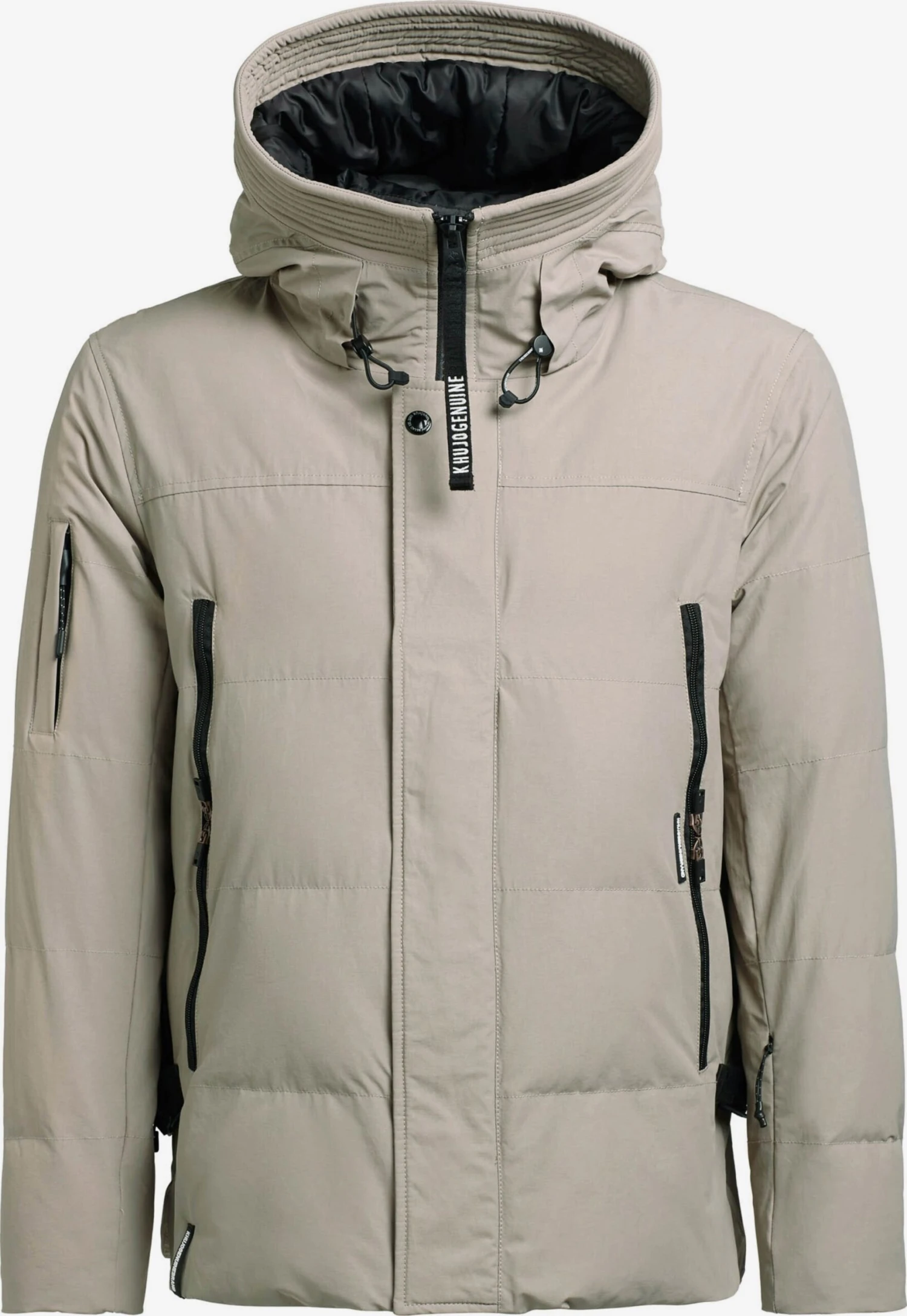 Khujo Vestes De Mi-saison Veste Mi-saison Tateno Homme Gris 1 Khujo Vestes De Mi-saison Veste Mi-saison Tateno Homme Gris
